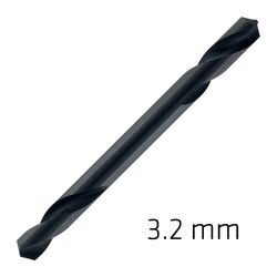 Hss Super Drill Bit Double Ended 3.2mm Pouched