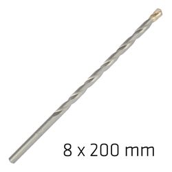 Masonry Bit Long Life 8 X 200mm