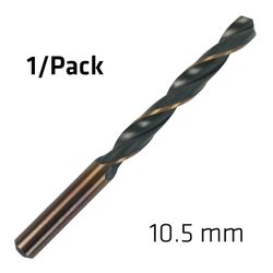 Hss Sprint Master 10.5mm X1 Sleeved Din338 ALPEN Drill Bit