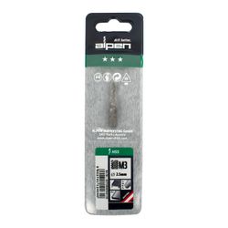 ALPEN Combination Tap Plw M3 1/4' Shank