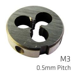 Machine Die Cobalt 3mm Spiral . In Pouch 0.5mm Pitch