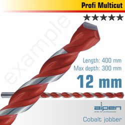 Profi Multicut Drill Bit 400 X 12mm