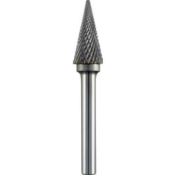 Tc Rotary Burr 6mm Conical .ed Nose For Hard Metals