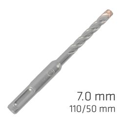 Force X 7.0 X 110/050 Sds-+ Rebar Drill Bit X4 Cutting Edges