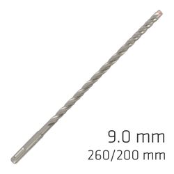 Force X 9.0 X 260/200 Sds-+ Rebar Drill Bit X4 Cutting Edges