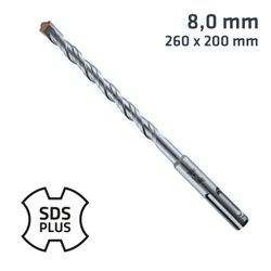 Sds + Drill Bit 260 X 200 8.0mm
