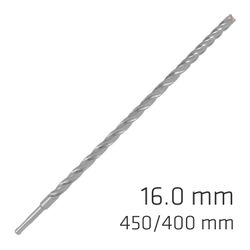 Force X 16.0 X 450/400 Sds-+ Rebar Drill Bit X4 Cutting Edges