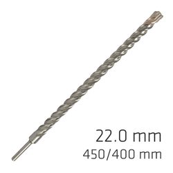 Force X 22.0 X 450/400 Sds-+ Rebar Drill Bit X4 Cutting Edges