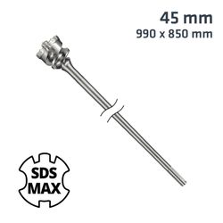Sds Max Mill Crown 45mm X 990 X 850 Drill Bit