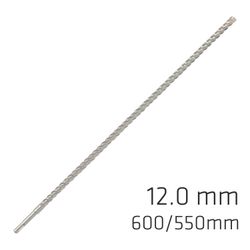 Force X 12.0 X 600/550 Sds-+ Rebar Drill Bit X4 Cutting Edges
