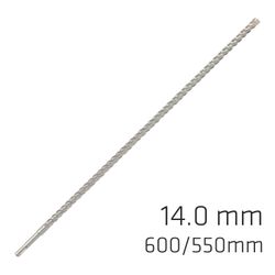 Force X 14.0 X 600/550 Sds-+ Rebar Drill Bit X4 Cutting Edges