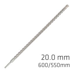 Force X 20.0 X 600/550 Sds-+ Rebar Drill Bit X4 Cutting Edges