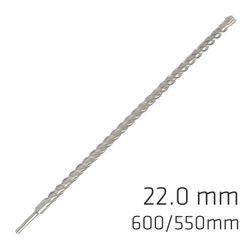 Force X 22.0 X 600/550 Sds-+ Rebar Drill Bit X4 Cutting Edges