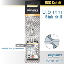 Cobalt Drill Bit Short Pouch 9.5mm
