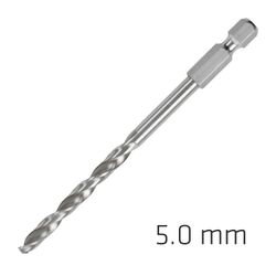 Hss Super Drill Bit Hex Shank 5mm