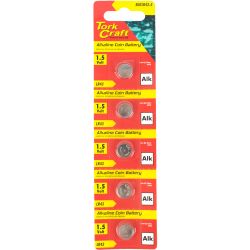 Battery Coin Lr43 Alkaline X5 Pack (moq 20) 11.6 × 4.2mm