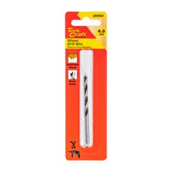 Drill Bit Wood 4.0mm X 75mm 1/card