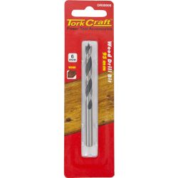 Drill Bit Wood 6.0mm X 95mm 1/card