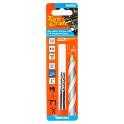 Precision-max Step . 3.0mm Hss Drill Ind. 2pc