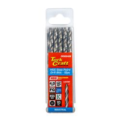 Precision-max Step . 4.0mm Hss Dril 10 Pack