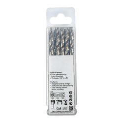 Precision-max Step . 4.0mm Hss Dril 10 Pack