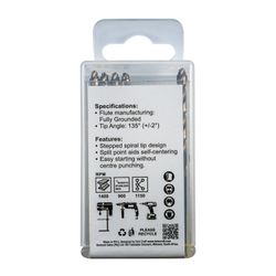 Precision-max Step . 4.2mm Hss Drill 10 Pack