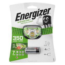 Headlight 350lumens Vision Hd + Green ENERGIZER