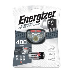 Headlight 400lumens Vision Hd + Focus Gray ENERGIZER