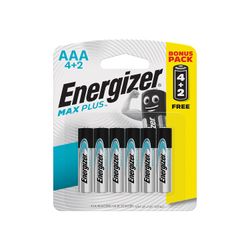 Max+ Aaa Battery-6pack 4+2 Free (moq12) ENERGIZER