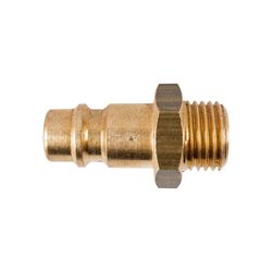 Brass Connector 1/4'm German