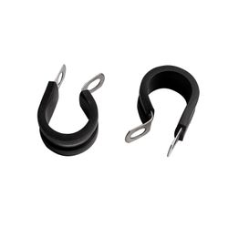Hose Clamp 19mm X 12mm B/width Rubber Lined Bulk