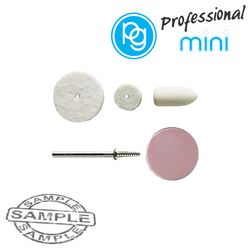 Assorted Felt Polish .s.3pcs +mandrel+polishing Paste Kit