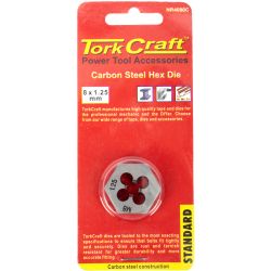 Die Carb.steel 8x1.25mm Carded