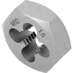 Die Carb.steel 10x1.50mm Card