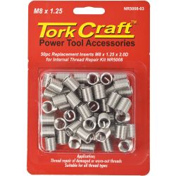 Thread Repair Kit M8 X 1.25 X 2.0d Repl. Inserts For Nr5008