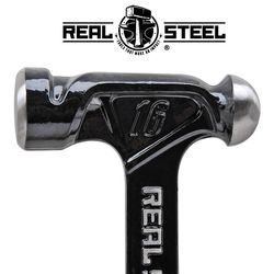 Hammer Ball Pein 450g 16oz Ultra Steel Handle REAL STEEL