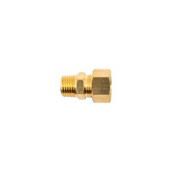 Brass Conical Str. 3/8' Tube X 1/4' M