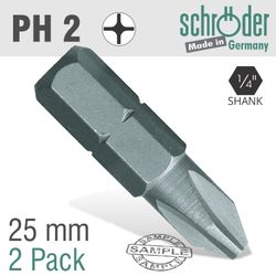 Phil.no.2x25mm Classic Bit 2cd