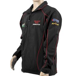 TORK CRAFT Soft Shell Jacket Black/red Small
