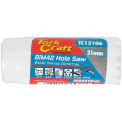 21mm Bim42 Bi Metal Hole Saw