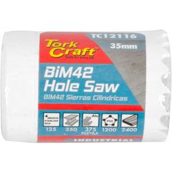35mm Bim42 Bi Metal Hole Saw
