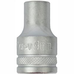 Socket 9mm X 21.8mm 1/2' Drive Crv 12 .