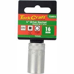 Socket 16mm X 21.8mm 1/2' Drive Crv 12 .