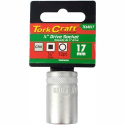 Socket 17mm X 23.8mm 1/2' Drive Crv 12 .