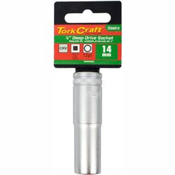 Socket 14mm 1/2' Dr Deep Socket Crv 12 .