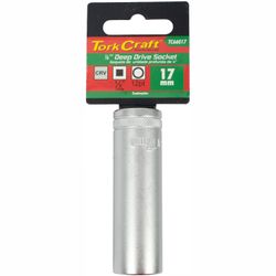 Socket 17mm 1/2' Dr Deep Socket Crv 12 .