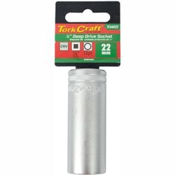 Socket 22mm 1/2' Dr Deep Socket Crv 12 .
