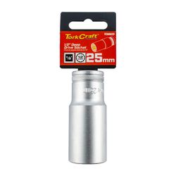 Socket 25mm 1/2' Dr Deep Socket Crv 12 .