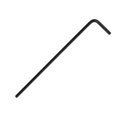 L-wrench Hex 2.0x80x15mm Long Crv Black