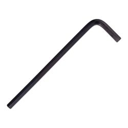 L-wrench Hex 5.5x123x28mm Long Crv Black